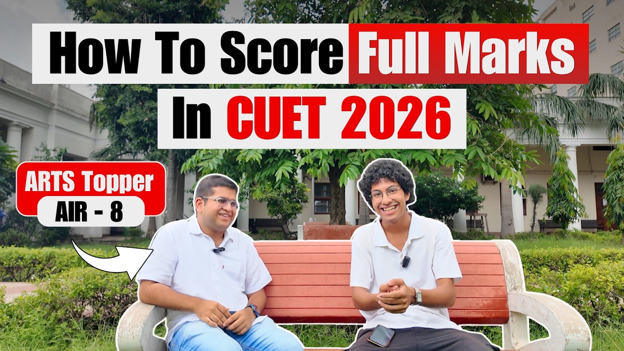 CUET Topper Reveals BEST Strategy for HIGH SCORES