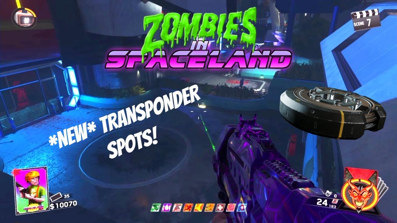 *NEW* TRANSPONDER SPOTS! | INFINITE WARFARE ZOMBIES GLITCHING