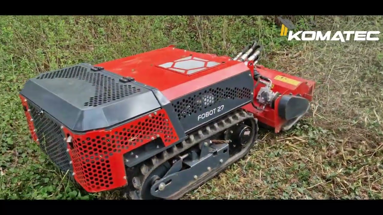 FORT FOBOT 27 DÁLKOVĚ OVLÁDANÝ PÁSOVÝ NOSIČ NÁŘADÍ