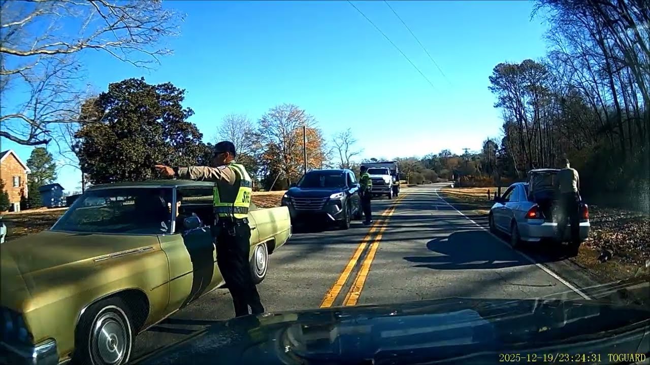 Johnston County line checkpoint while LEGALLY Armed