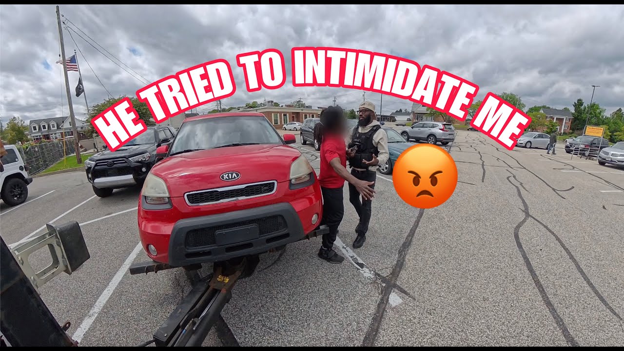 He tried to intimidate me (Repo)