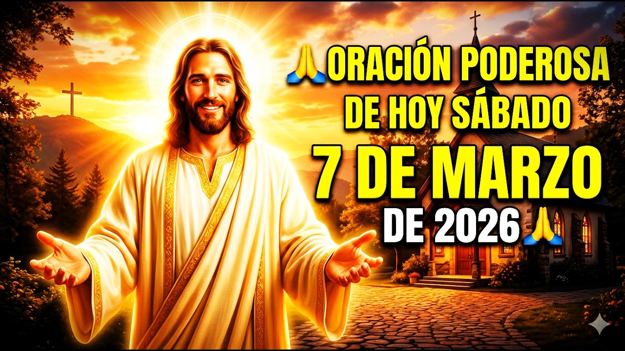En Vivo Ahora 🙏 Oración de Hoy Sábado 7 de Marzo de 2026 | Recibe la Bendición de Dios