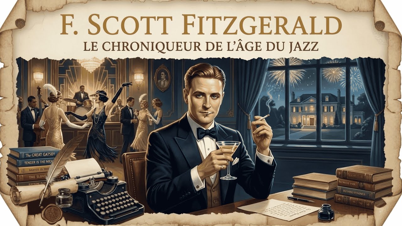 Grandeur et Décadence : La Biographie de F. Scott Fitzgerald