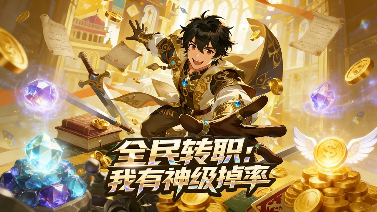 【FREE】《全民转职：我有神级掉率》百年前游戏降临全民转职，天才觉醒最低战士职业，激活无限掉率系统逆天封神！#动漫 #小说改编 #漫画