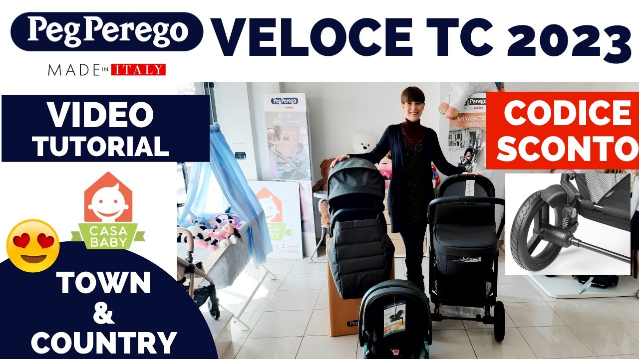 PEG PEREGO VELOCE TC 2023 VIDEO RECENSIONE E CODICE SCONTO