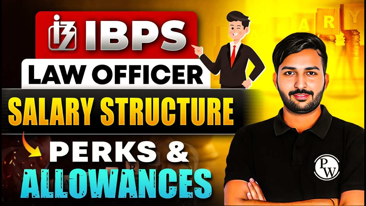 IBPS SO Law Officer Salary and Perks | IBPS Law Officer Pay Scale &  Allowances | TA DA HRA