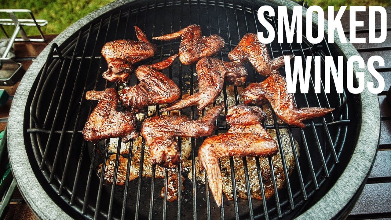 KILLER Smoked Wings On The Big Green Egg