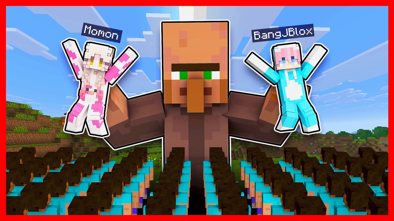 ATUN & MOMON BERTEMU DENGAN VILLAGER RAKSASA PEMAKAN MANUSIA !! Feat @MOMON Minecraft