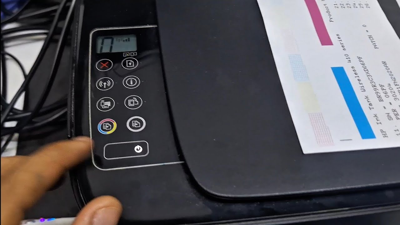 Impressora HP Ink  Tank 416 FALHA DE IMPRESSÃO como resolver