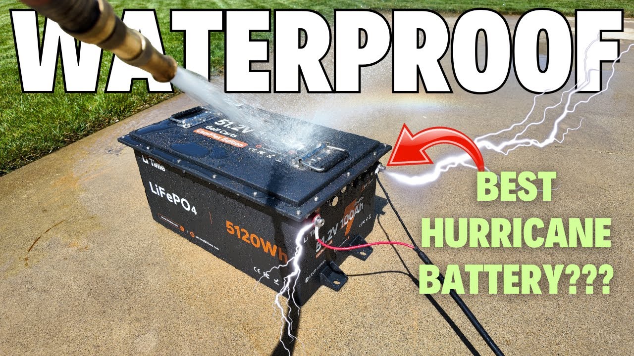 HURRICANE-PROOF LiFePO4 Battery?! LiTime 48V ComFlex Review + Teardown