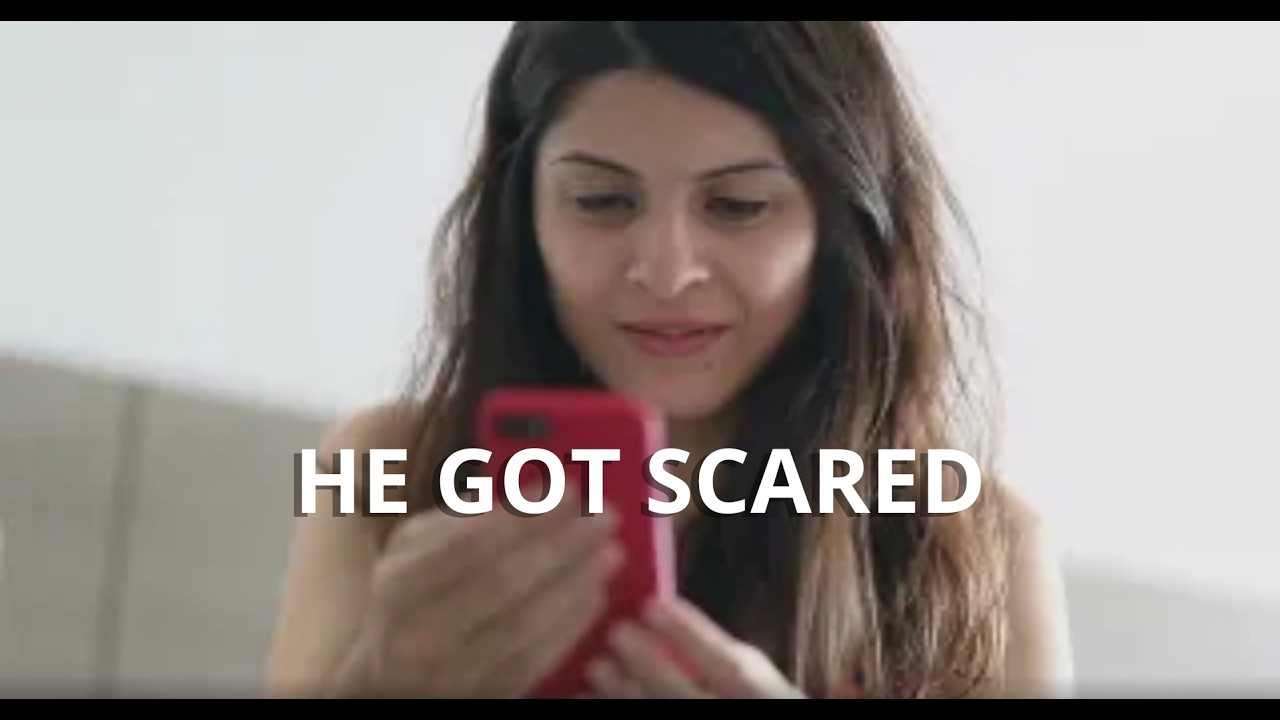 He Said He Was Scared - Then disappeared