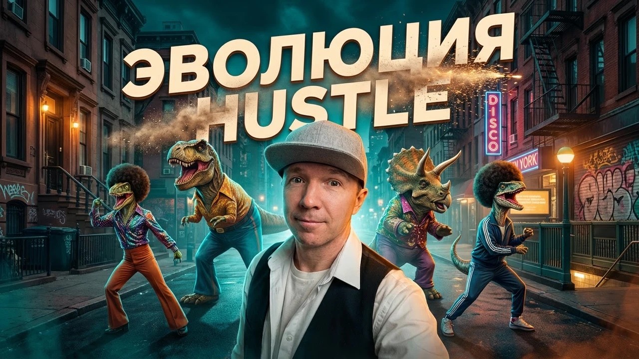 Эволюция базового шага Hustle