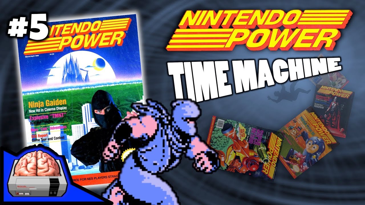 Nintendo Power Time Machine, выпуск №5 | Ninja Gaiden | Captain N | Обзор журнала NES