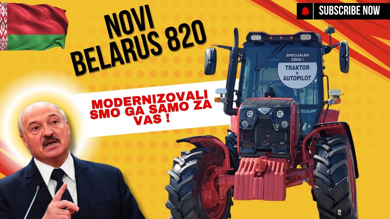 NOVI BELARUS 820 - UNAPREDJENA LEGENDA U NOVOM ODELU // recenzija
