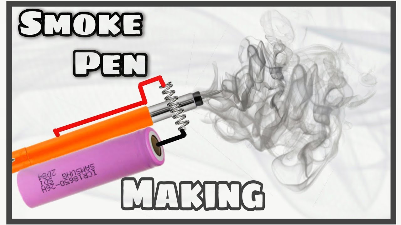How To Make A Smoke Pen! ||Ansh ki Prayogshala