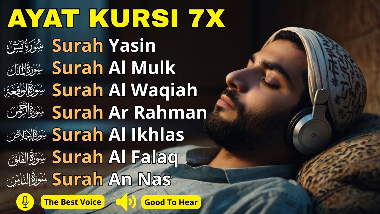 Quran Recitation in A Peaceful Voice I Alfatiha, Ayat Al Kursi, Yasin, AlWaqiah, Arrahman |Alaa Aqel