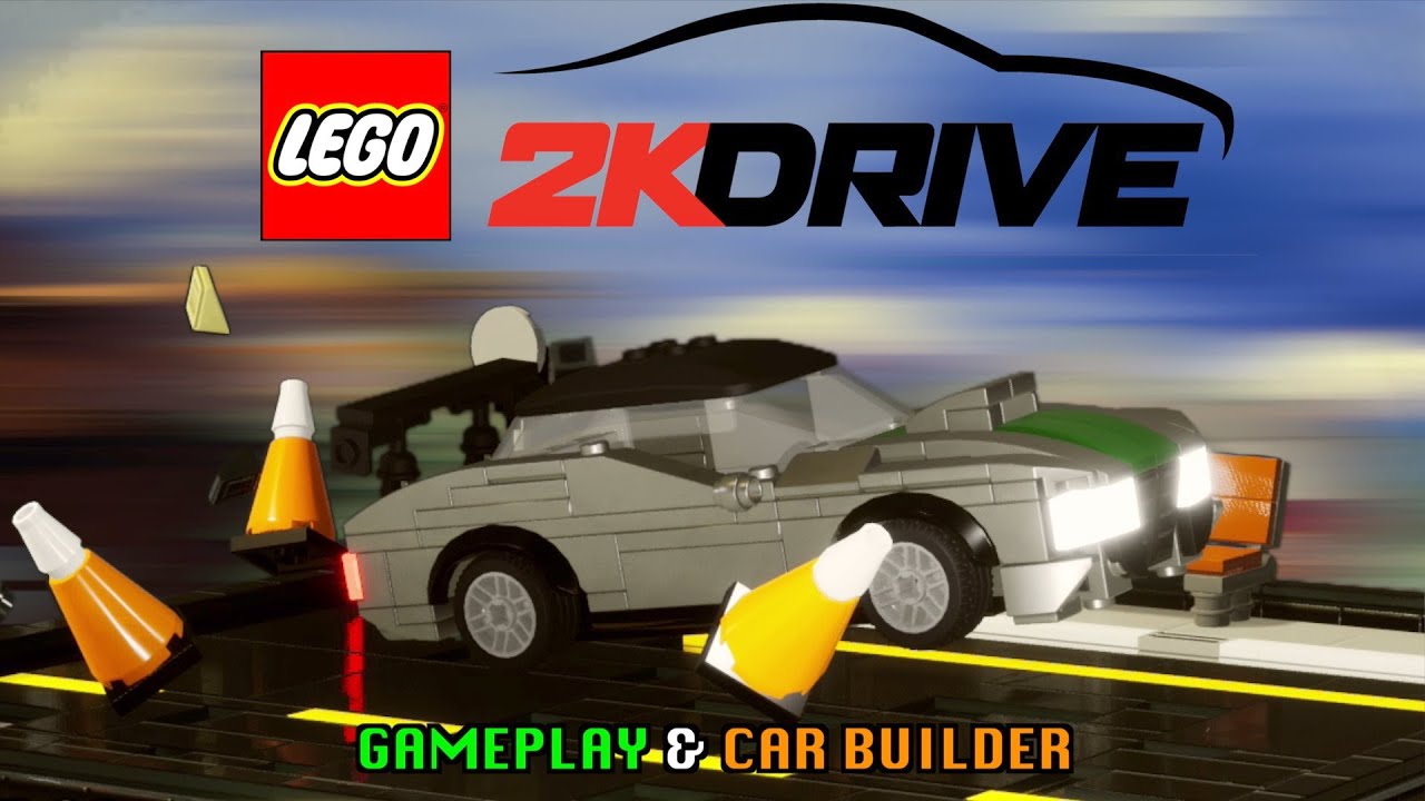 LEGO 2k Drive Gameplay Overview + Car Builder!