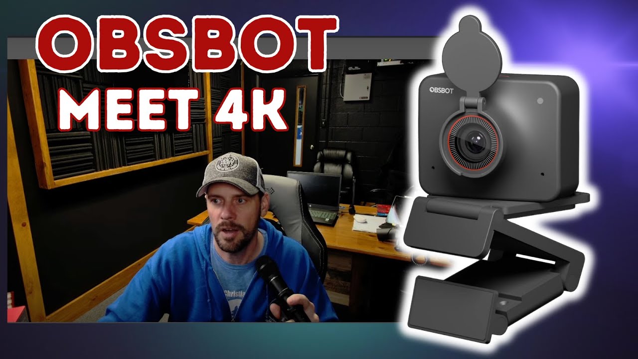 OBSBOT Meet 4K -  Surprisingly Affordable, Portable, Impressive 4k Webcam