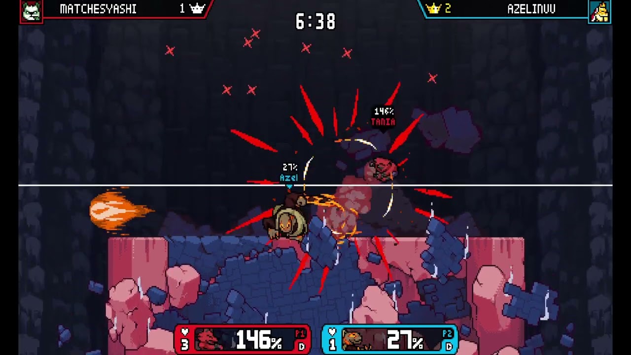 Rivals of Aether Workshop Matches: Vakna vs Monk