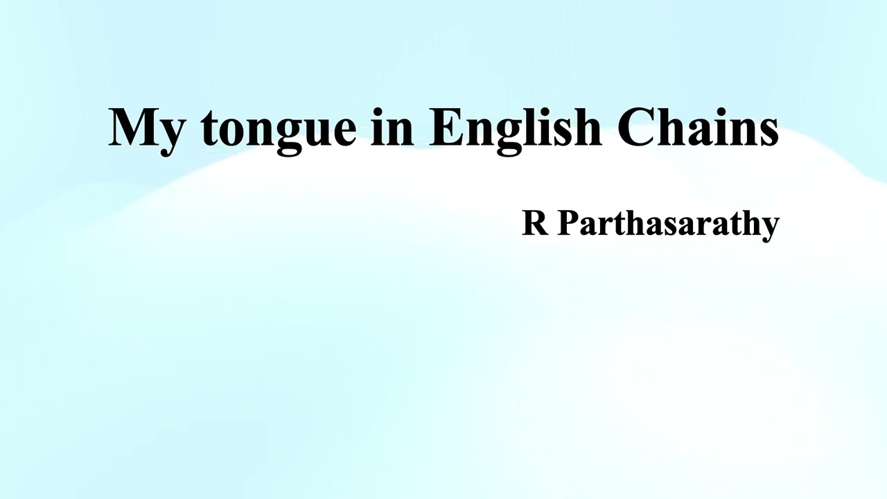 R Parthasarathy's 