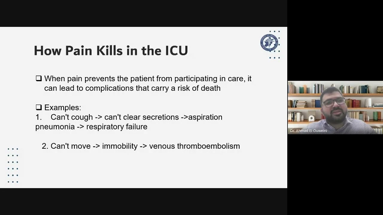 Between Sleep and Agitation:  Sedation and Delirium Pearls for the ICU - Ahmad El Ouweini
