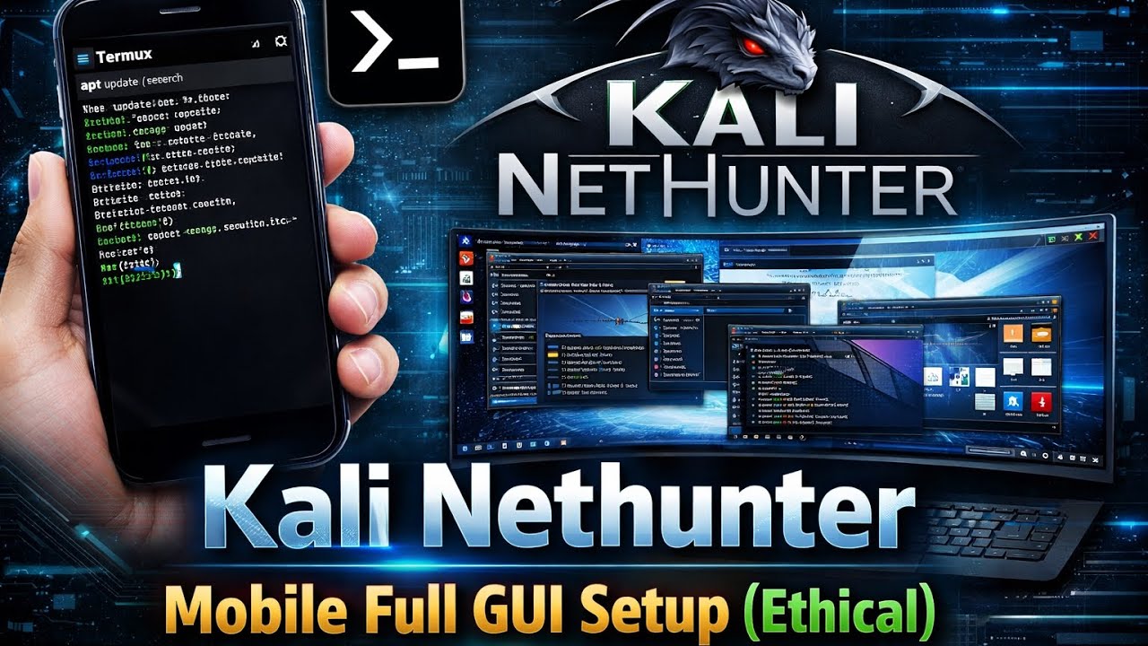 Mobile Me Kali Nethunter Install – Termux + Kex Full GUI Setup Guide