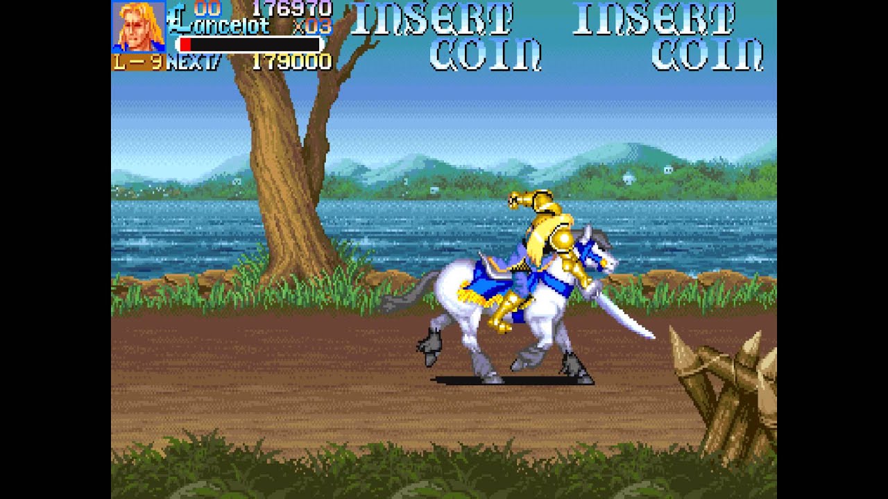 Knights of the Round - Lancelot [Arcade] [1cc] [Hardest]