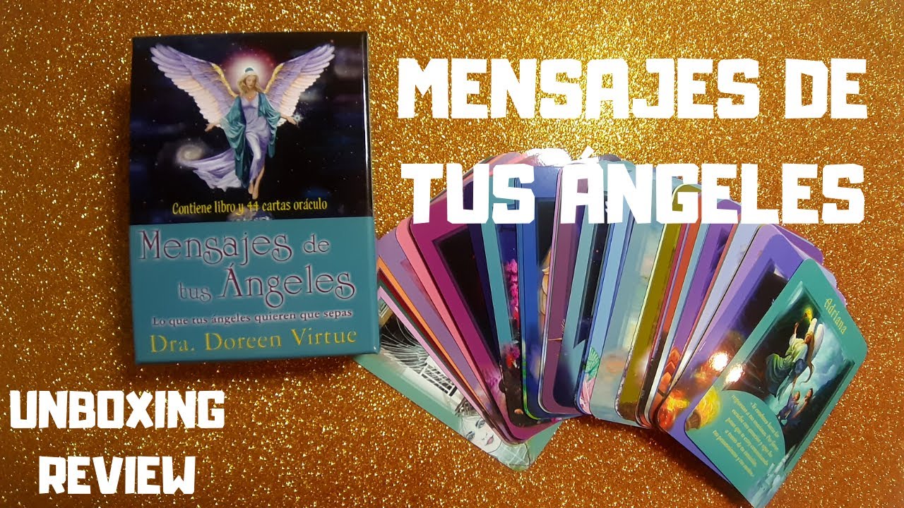 MENSAJES DE TUS ÁNGELES 💎 Unboxing y Reseña 💜 Nadia Falak