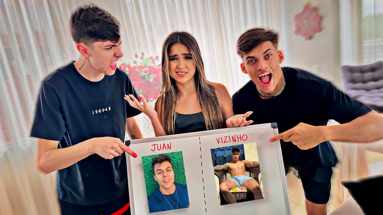 VITÓRIA, VOCÊ VAI TER QUE ESCOLHER! JUAN OU VIZINHO…