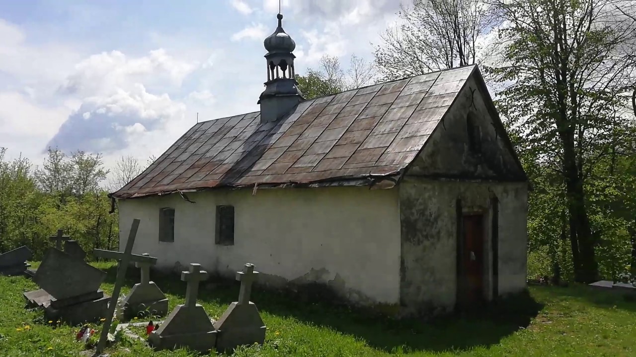 Tajemnicze wrota Karpat - Opuszczona cerkiew i opuszczony cmentarz w Kopyśnie