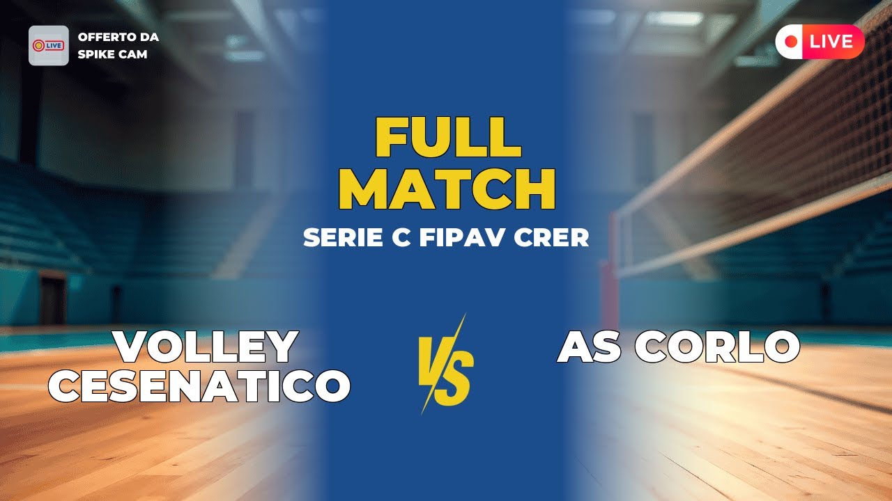 Volley Cesenatico vs AS Corlo | Serie C FIPAV Crer