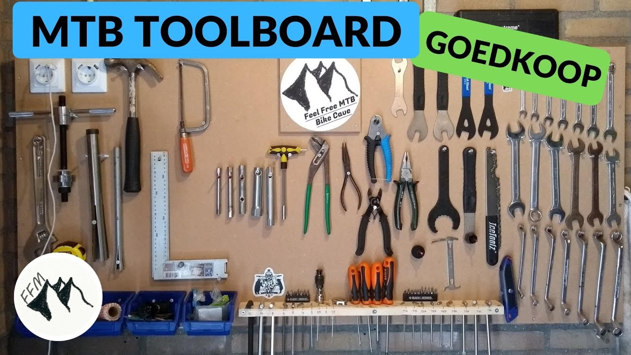 Wat doe je als je niet kan Mountainbiken | Een Toolboard maken