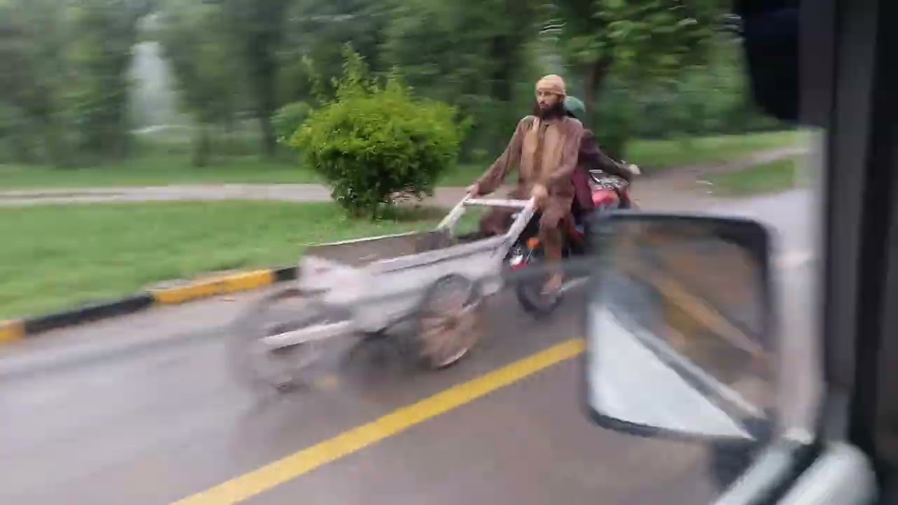 How I travel at Margalla Road At A Beautiful Rainy Day #family #kokab #vlog #lifestyle #minivlog 