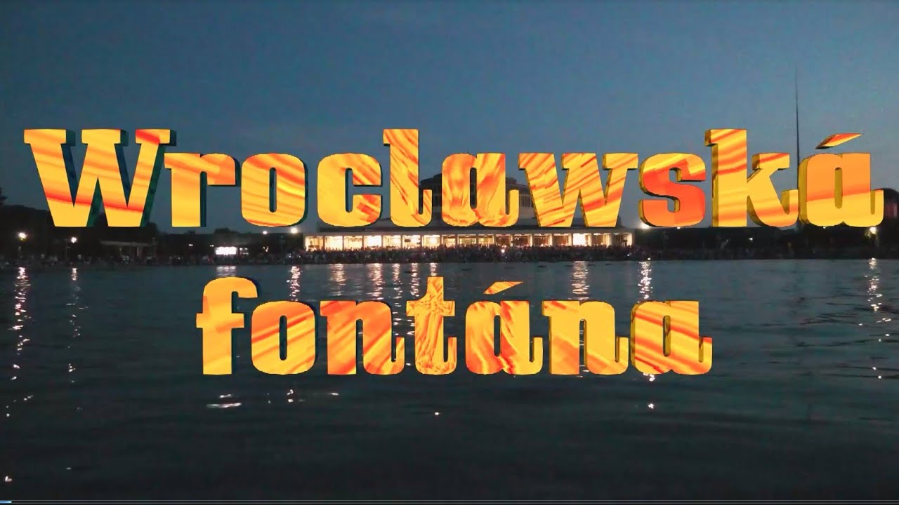 Wroclawská fontána Kráska a zvíře