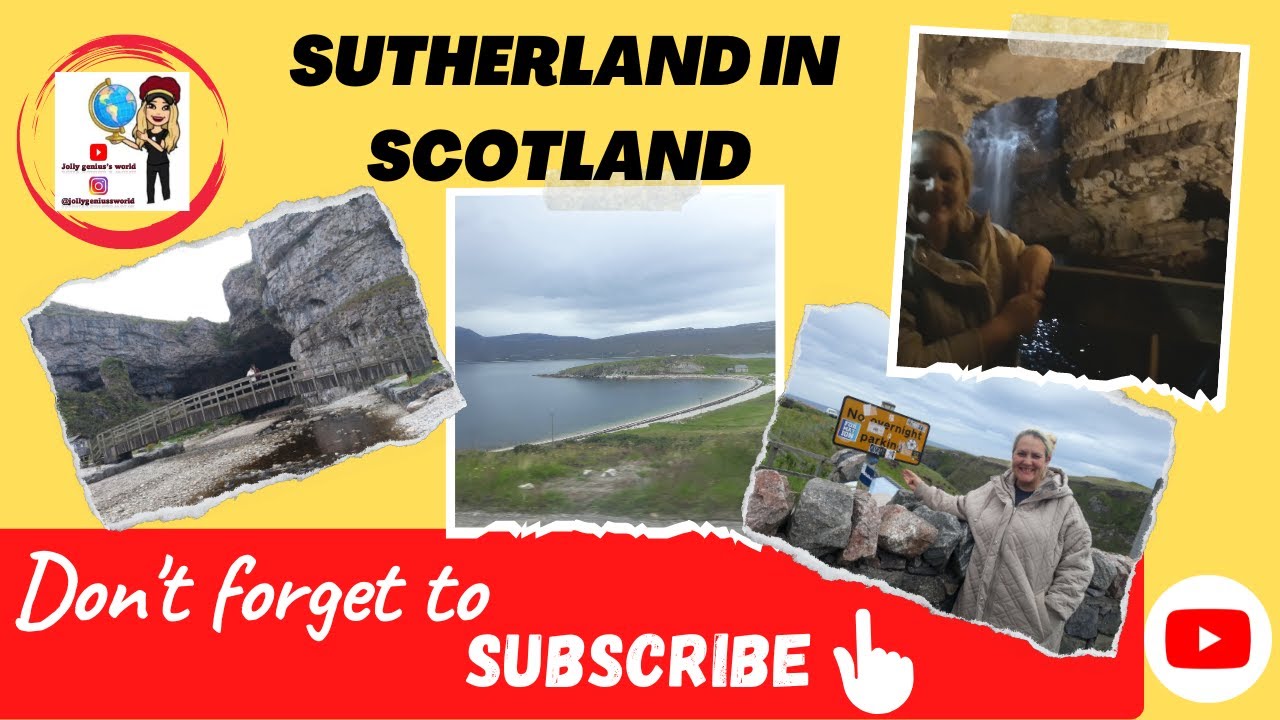 On top of the world in Sutherland Scotland