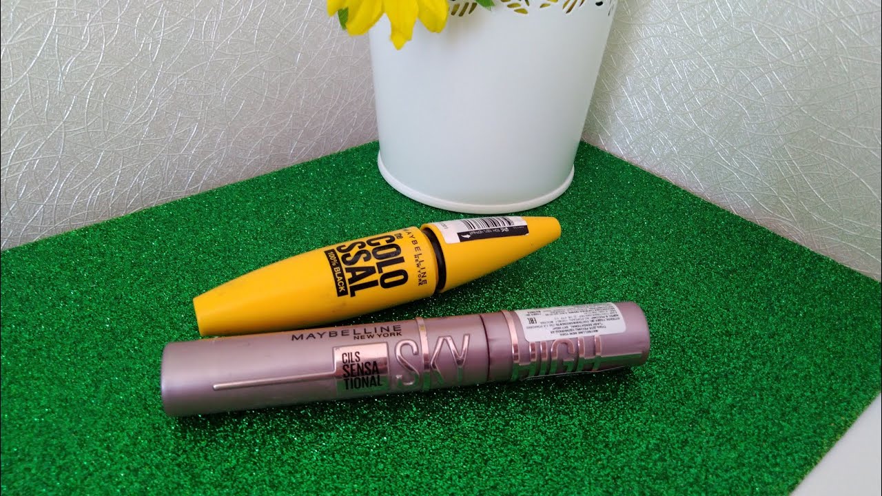 Тушь для ресниц Maybelline THE COLOSSAL и SKY HIGH.