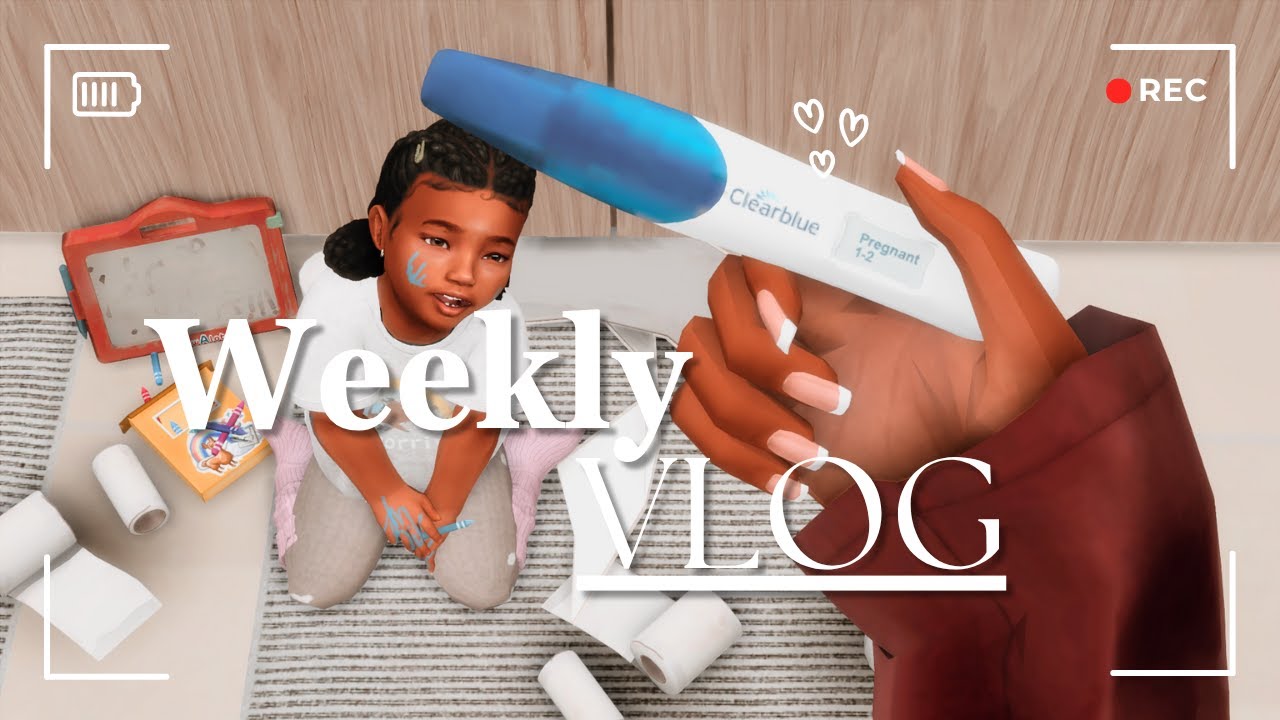 Cozy Weekly Vlog - The Sims 4 