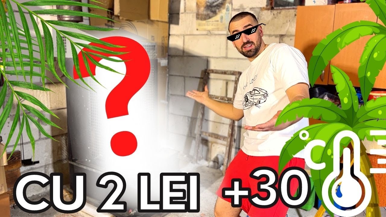⚠️Asta e CEA MAI EFICIENTĂ încălzire pentru un Garaj⚠️