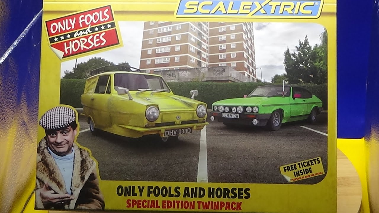 Scalextric Only Fools and Horses Special Edition Twin Pack from 2021