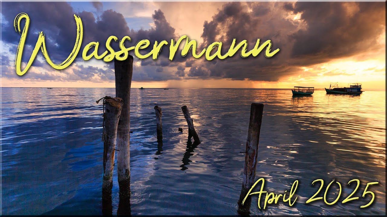 ♒ Wassermann - April 2025 - Tarot ♒  -  Woran soll man noch glauben?  -