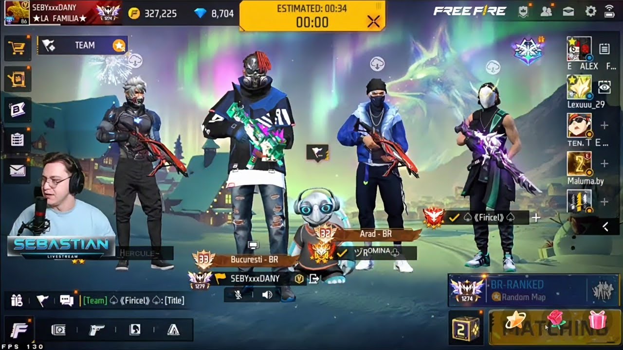 Gameplay cu King Seby la BR Ranked! Sezonul 42 -Episodul 11