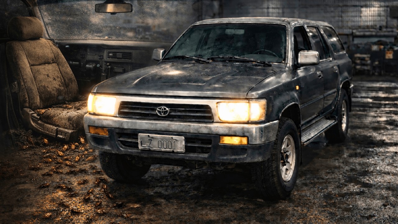 O QUE ENCONTREI DENTRO DESSA HILUX ABANDONADA COM 500 MIL KM