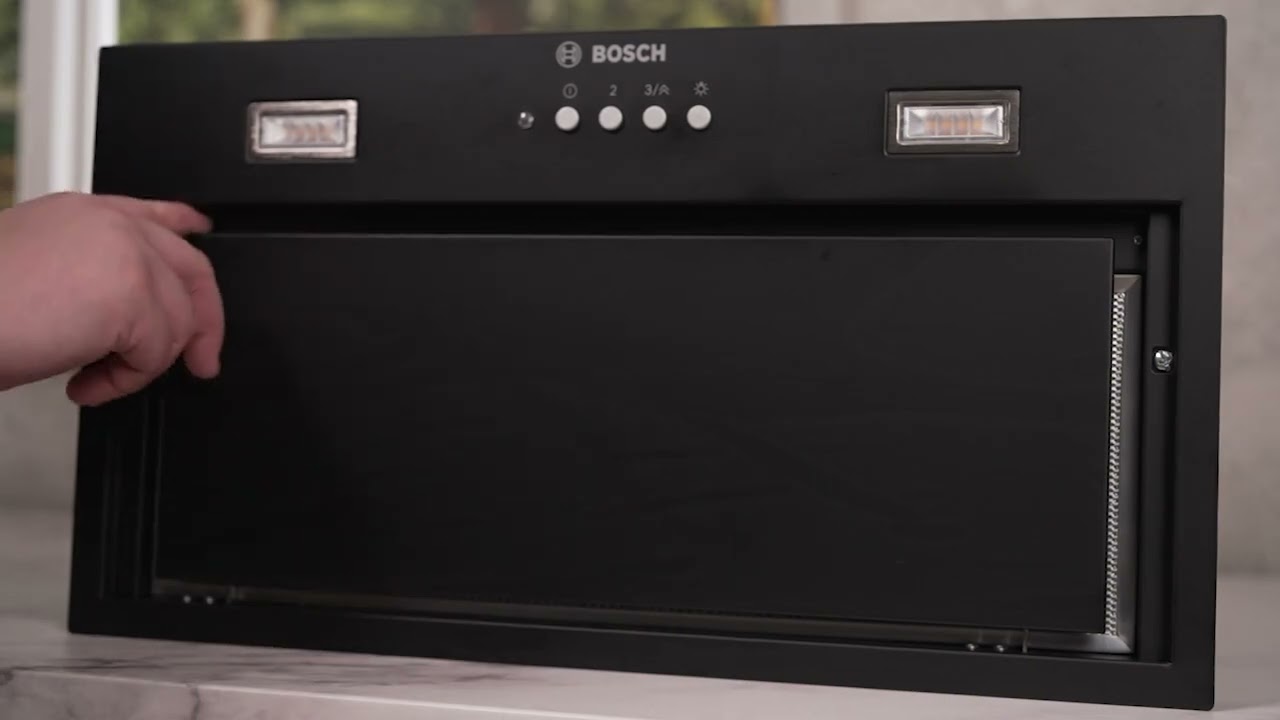 Product Review: Bosch Series 6 52cm Integrated Undermount Rangehood Black DLN56AC60A
