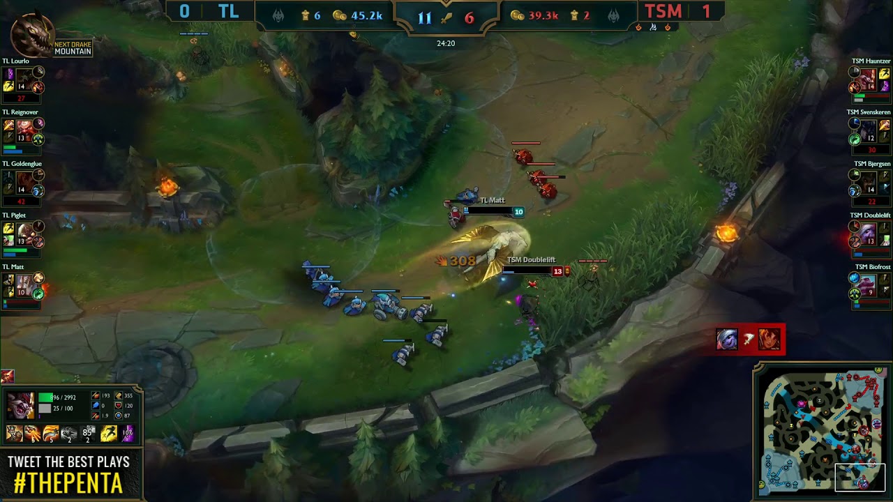 TOP NALCS1 MOMENTS 2017 NALCS: TSM vs. Team Liquid