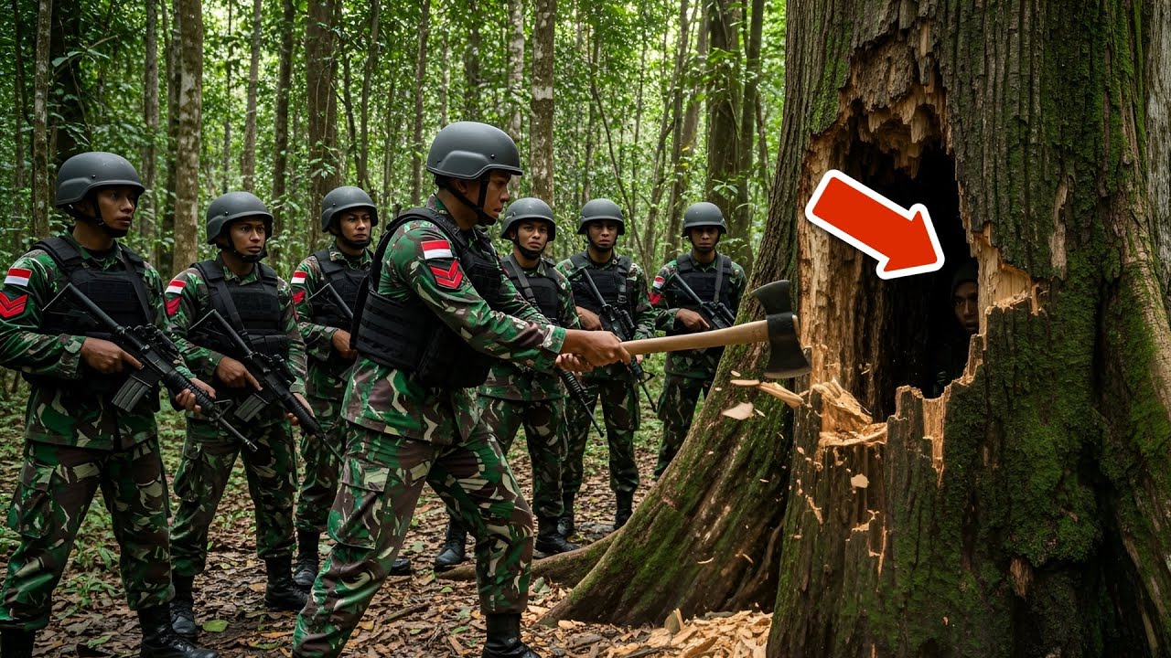 Prajurit TNI Ungkap SUARA MISTERI Dari Dalam Pohon Tua!