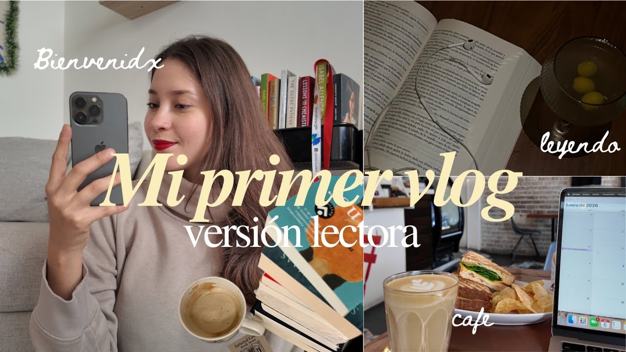 Vlog: leyendo conmigo, dias lentos y mucho cafe ✨