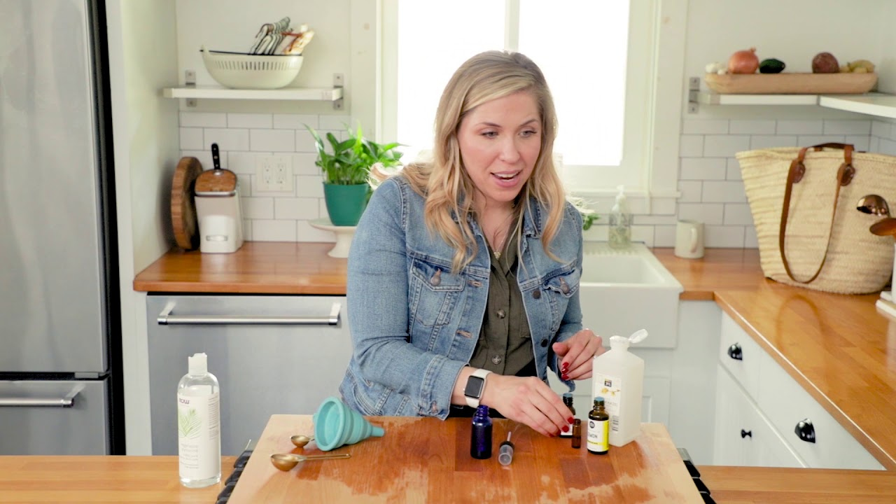 DIY Hand Sanitizer Recipe