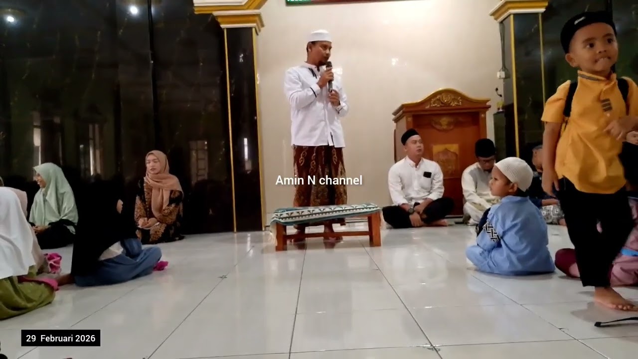 1 Maret 2026 pembukaan pesantren Romadhon Masjid Attaqwa