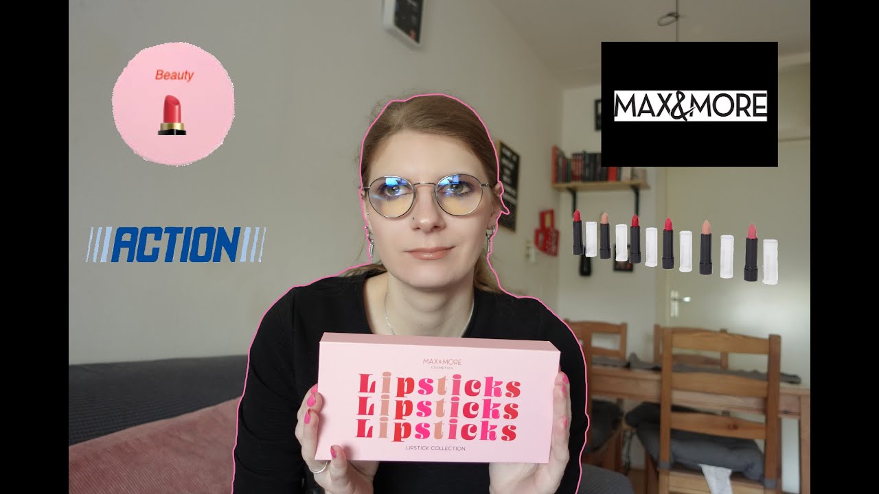 Max & More lipstick collection uittesten
