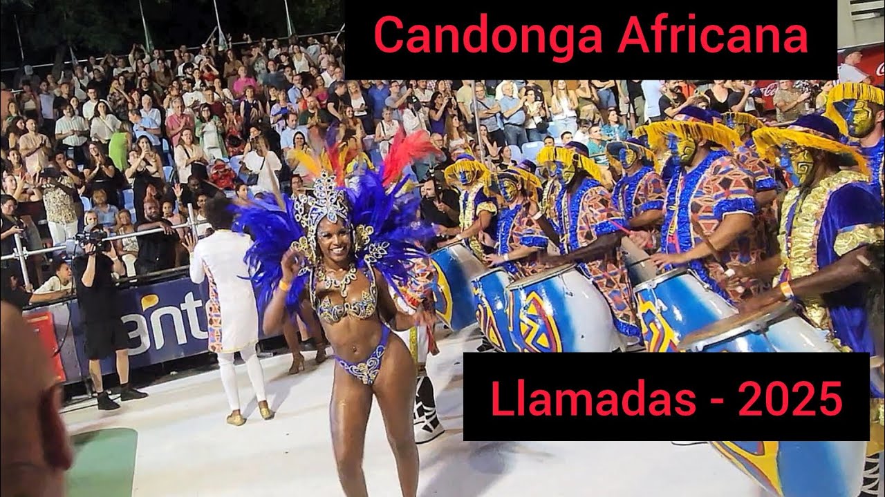 Comparsa Candonga Africana. Desfile de Llamadas - 07/02/2025.